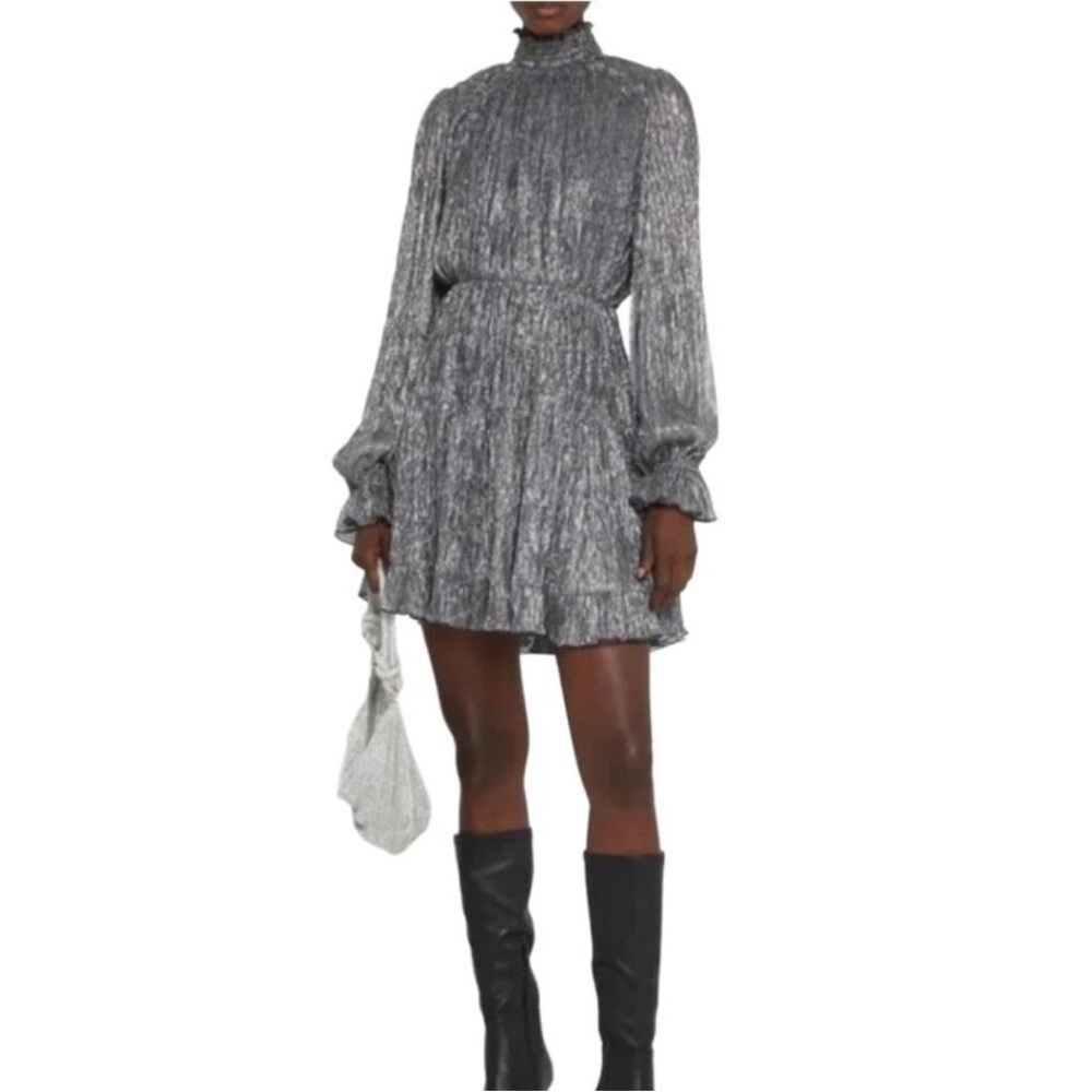 O.P.T Lluvia Dress Silver XS